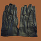 BELGIAN MILITARY D-3A LEATHER GLOVES COLD WET WEATHER WITH LINERS LARGE