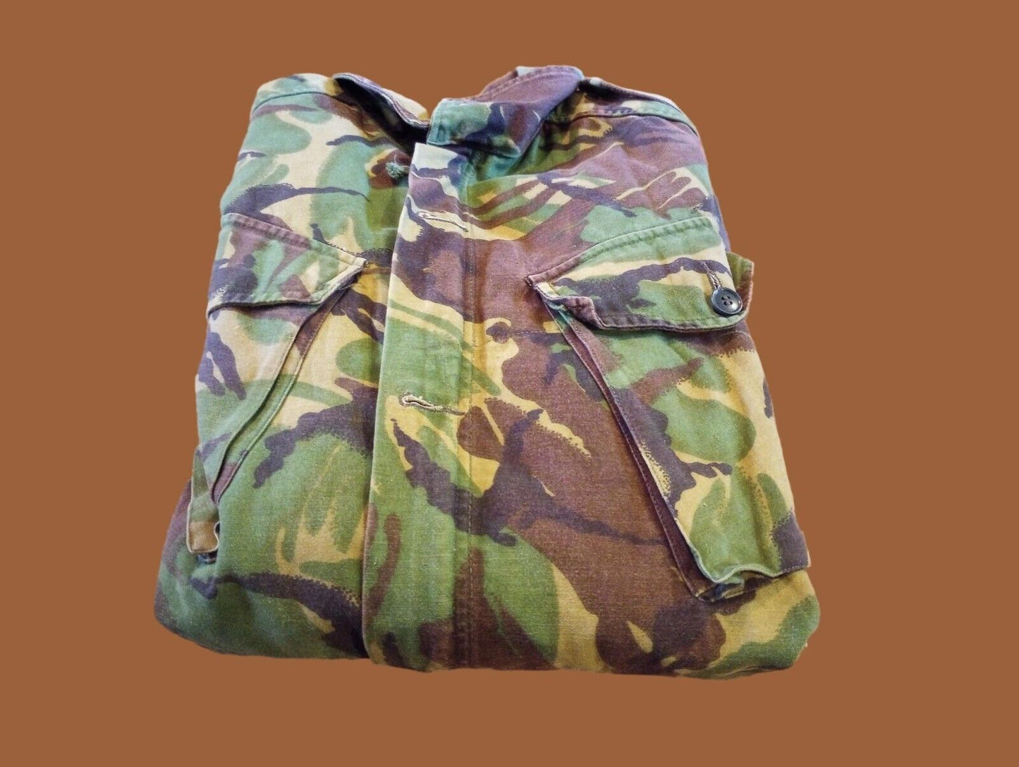 British Army issue DPM Combat Jacket Smock Jungle Tropical Camouflage Vintage