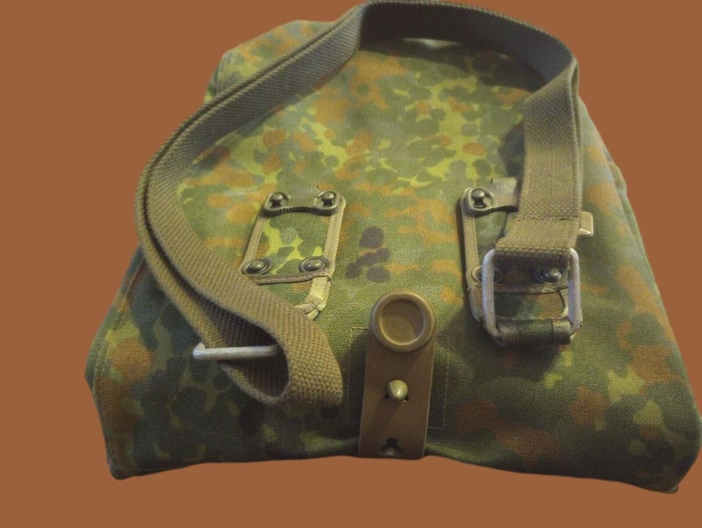 German Military issue Shoulder Bag Gear Messenger Waterproof Flecktarn Camo