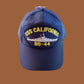 USS CALIFORNIA BB-44 U.S NAVY BATTLESHIP HAT U.S MILITARY OFFICIAL BALL CAP US