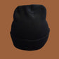 GENUINE MILITARY WATCH CAP BLACK 100% POLYPROPYLENE 2 PLY U.S.A MADE BEANIE NOS