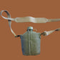 BELGIAN MILITARY ARMY CANTEEN WITH COVER & SHOULDER STRAP NEW CANTEEN