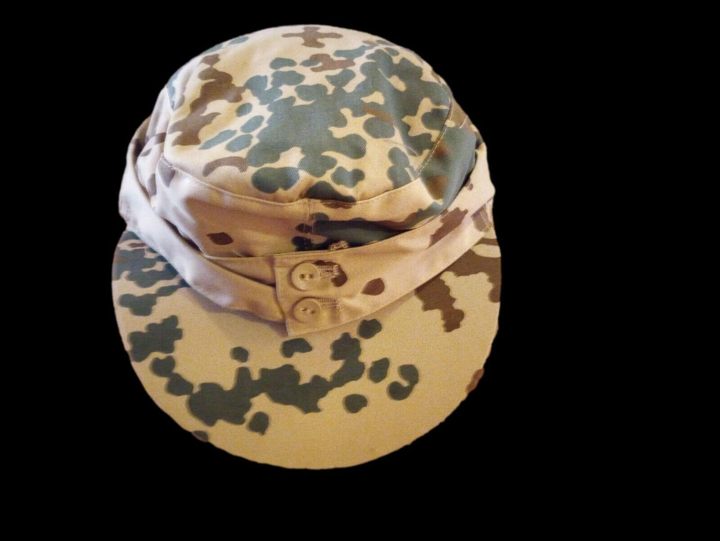 Reproduction German Army M-43 Military Cap Tropentarn Camouflage Tropical Camo