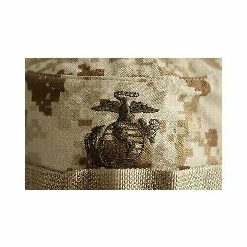 MARINE CORPS BOONIE HAT USMC DIGITAL DESERT MARPAT CAMOUFLAGE USA MADE  M-L-XL