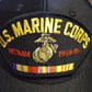 U.S MARINE CORPS VIETNAM VETERAN HAT OFFICIAL MILITARY BALL CAP U.S.A MADE