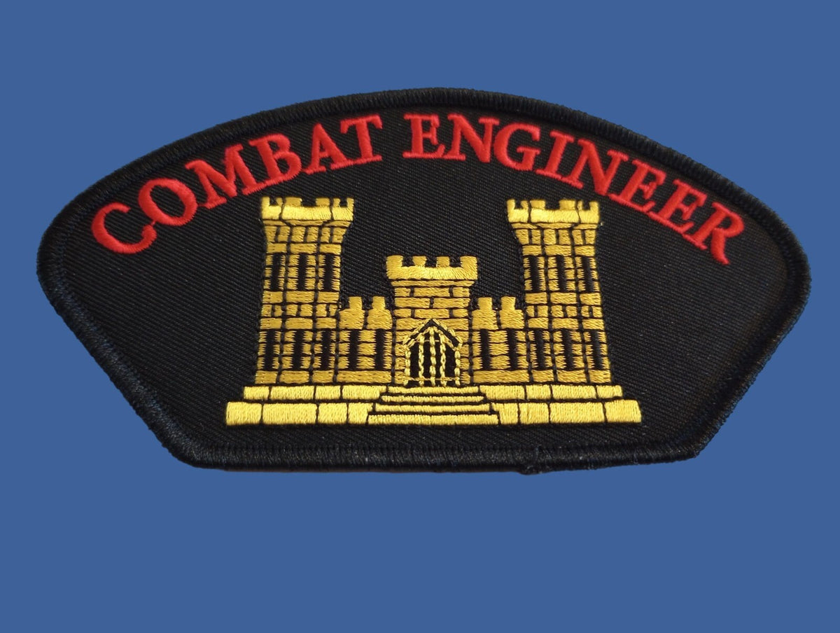 Engineer Sapper Patch U.S ARMY COMBAT ENGINEER HAT PATCH SAPPER HEAT TRANSFER NEW IN BAGS ...