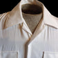 MILITARY ISSUE NAVY MEN'S WHITE DRESS SHIRT SHORT SLEEVE SMALL SIZE 15 1/2 NOS