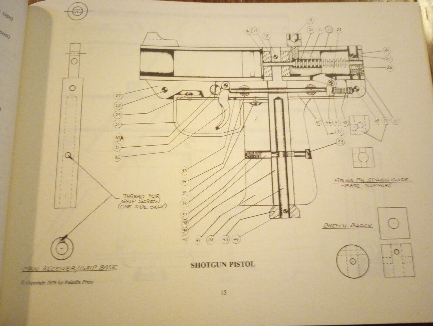 Automatic and Concealable Firearms Design Book Volume II Paperback