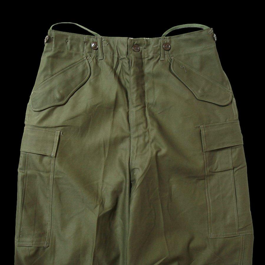 M-1951 FIELD PANTS U.S MILITARY ORIGINAL NEW 1952 OLD STOCK OD