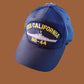 USS CALIFORNIA BB-44 U.S NAVY BATTLESHIP HAT U.S MILITARY OFFICIAL BALL CAP US