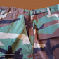 U.S MILITARY WOODLAND CAMOUFLAGE BDU PANTS RIP-STOP CARGO TROUSERS NEW