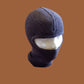 SWISS ARMY MILITARY BALACLAVA  COLD WEATHER WOOL FACE MASK BROWN 1 HOLE SURPLUS