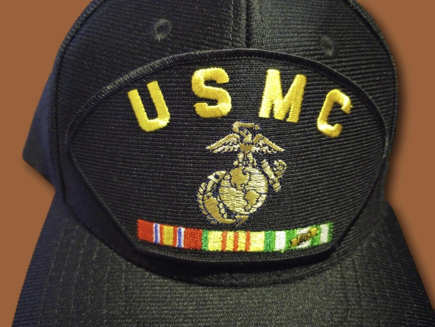 USMC VIETNAM VETERAN HAT OFFICIAL U.S MARINE CORPS MILITARY BALL CAP U.S.A MADE