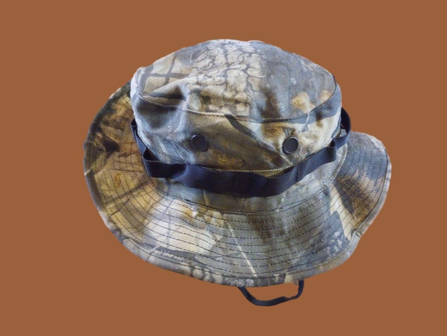 REALTREE HARDWOODS CAMOUFLAGE BOONIE HAT TRU SPEC 7 1/2 LARGE