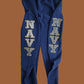 U.S NAVY AUTHENTIC MILITARY SWEATPANTS BLUE LARGE.  X-LARGE. XX-LARGE NEW