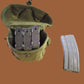 MILITARY AMMO MAGAZINE POUCH M1956 STYLE CANVAS VIETNAM ERA 1950'S - 1970'S