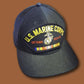 U.S MARINE CORPS VIETNAM VETERAN HAT OFFICIAL MILITARY BALL CAP U.S.A MADE