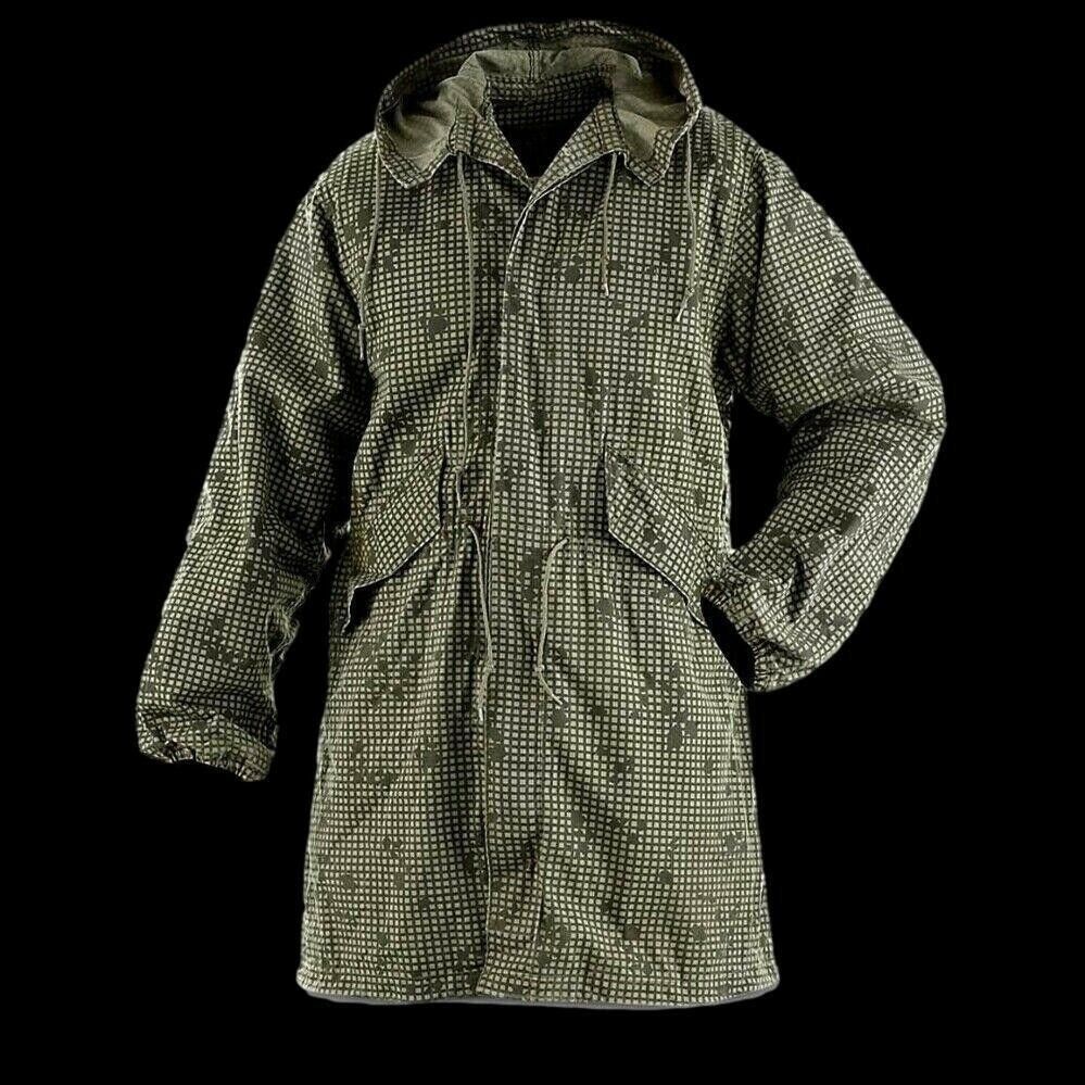 U.S MILITARY NIGHT DESERT CAMOUFLAGE FISHTAIL PARKA WITH