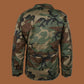 U.S MILITARY ISSUE M-65 FIELD JACKET WITH COLD WEATHER LINER WOODLAND CAMO NEW