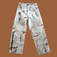 Military issue extended cold weather trousers pants desert camouflage Large