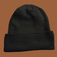 GENUINE MILITARY WATCH CAP BLACK 100% POLYPROPYLENE 2 PLY U.S.A MADE BEANIE NOS