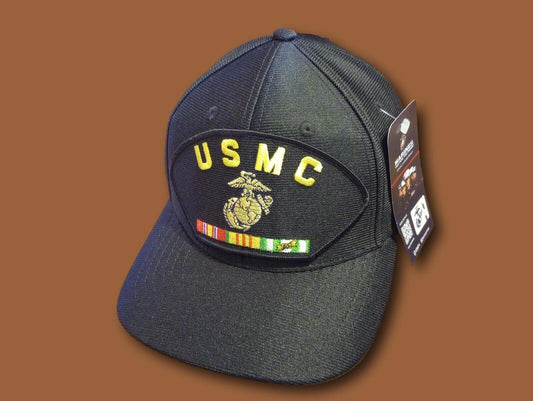 USMC VIETNAM VETERAN HAT OFFICIAL U.S MARINE CORPS MILITARY BALL CAP U.S.A MADE