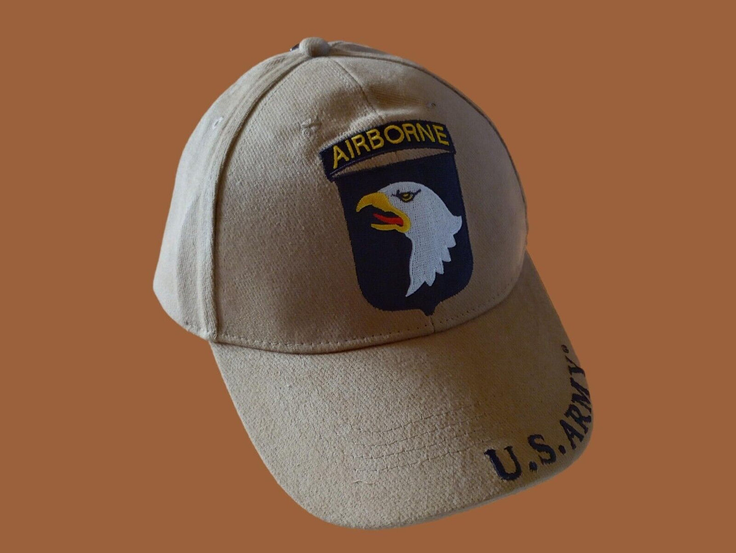 NEW U.S MILITARY ARMY 101st AIRBORNE EMBROIDERED HAT CAP OFFICIAL LICENSED HATS