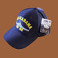 USS ALABAMA BB-60 NAVY SHIP HAT OFFICIAL U.S MILITARY BALL CAP U.S.A MADE