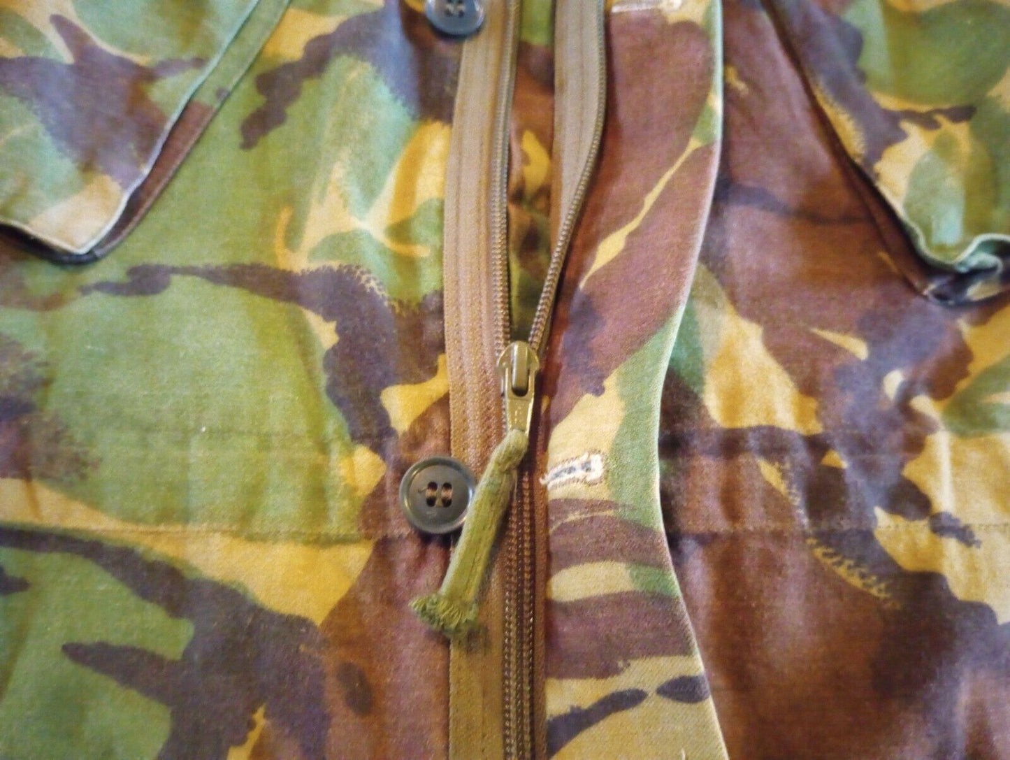 British Army issue DPM Combat Jacket Smock Jungle Tropical Camouflage Vintage