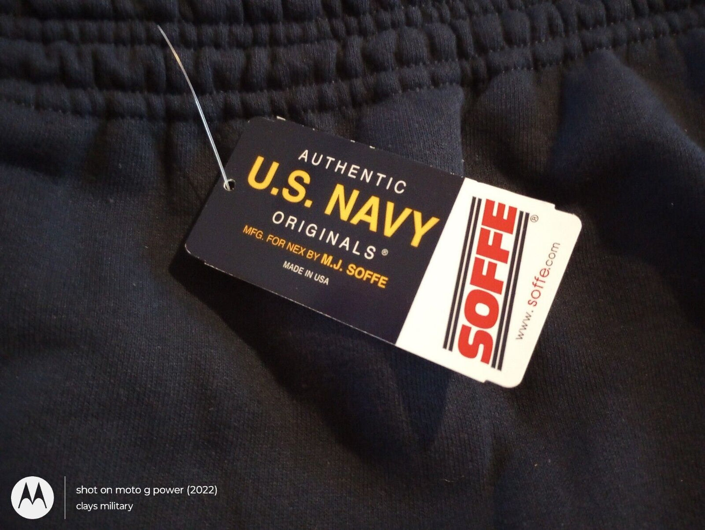 U.S NAVY AUTHENTIC MILITARY SWEATPANTS BLUE LARGE.  X-LARGE. XX-LARGE NEW