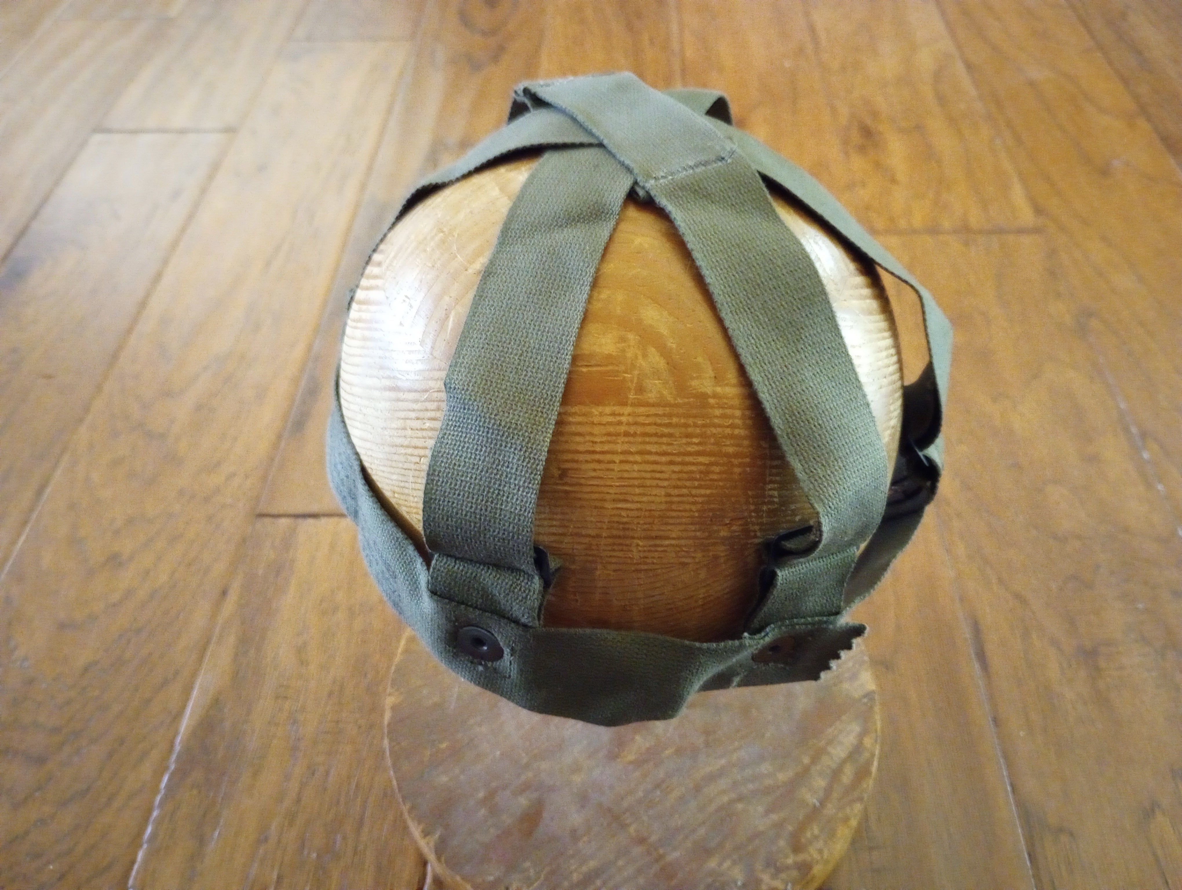 Original U.S. Military M1 Helmet Suspension Assembly - OD Green, Fits Steel Pots