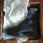 NEW U.S MILITARY STEEL TOE BLACK LEATHER COMBAT BOOTS BATES SIZE 15 MEDIUM WIDTH