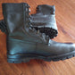 NEW U.S MILITARY STEEL TOE BLACK LEATHER COMBAT BOOTS BATES SIZE 15 MEDIUM WIDTH