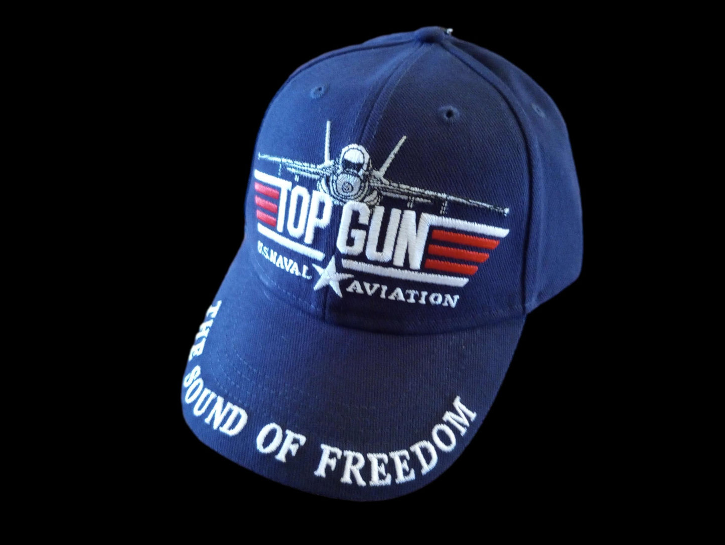 U.S NAVY TOP GUN HAT NAVAL AVIATION MARINE CORPS PILOT BALL CAP