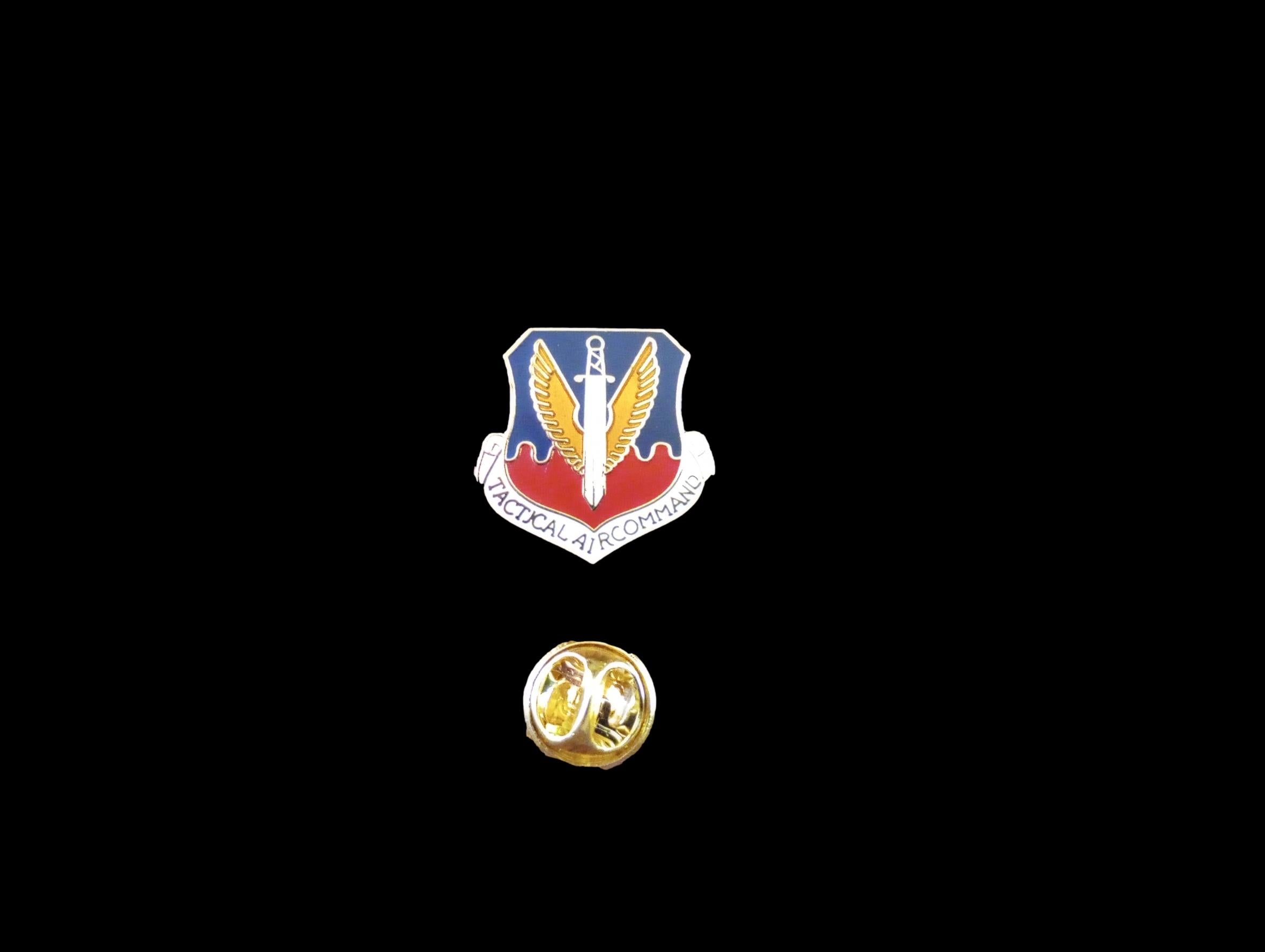 U.S MILITARY AIR FORCE TAC TACTICAL AIR COMMAND HAT LAPEL PIN – Clay's ...