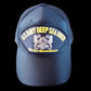 U.S NAVY DEEP SEA DIVER HAT WE DIVE THE WORLD OVER OFFICIAL BALL CAP U.S.A. MADE