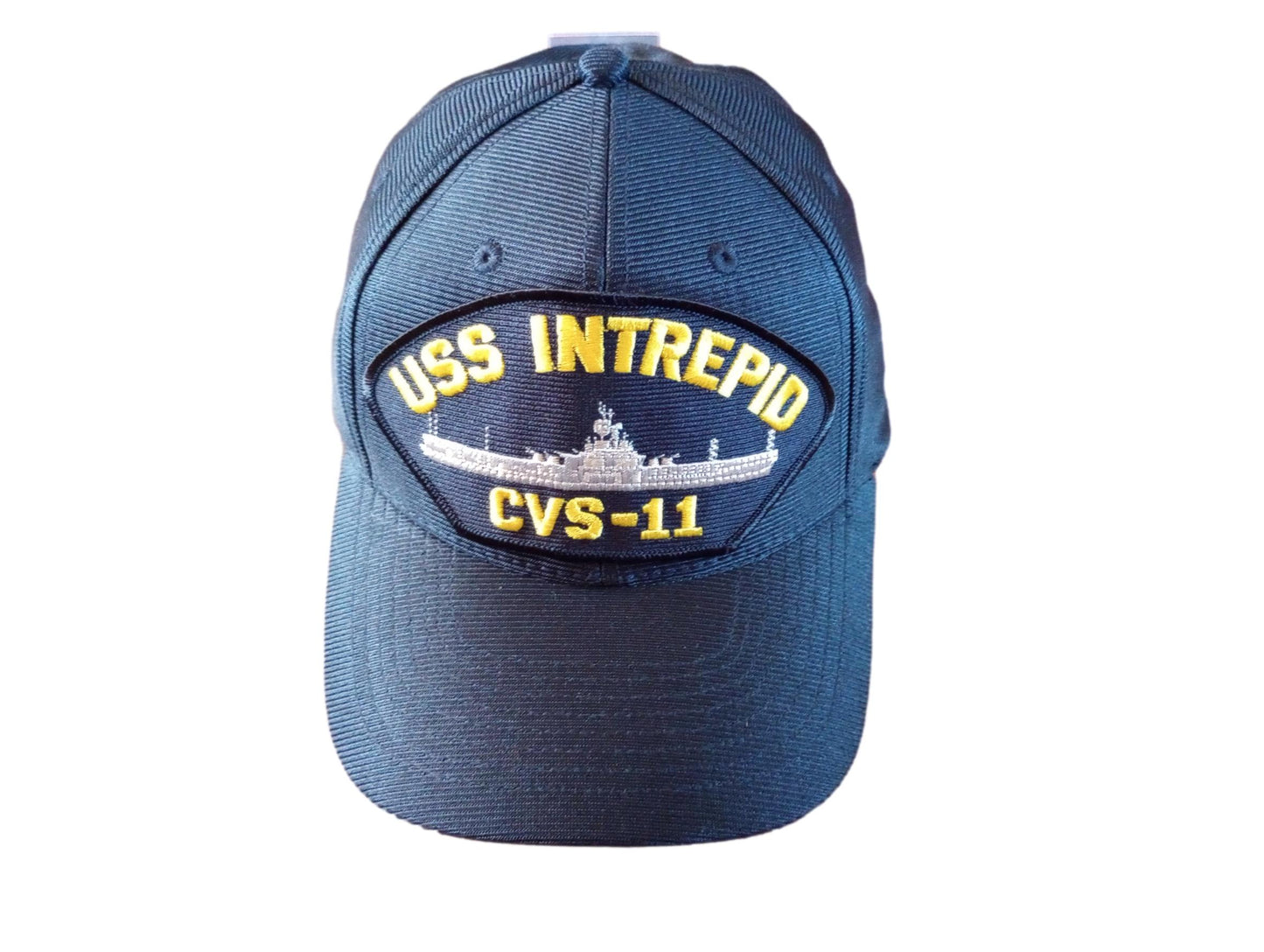 USS INTREPID CVS-11 NAVY SHIP HAT U.S MILITARY OFFICIAL BALL CAP U.S.A MADE