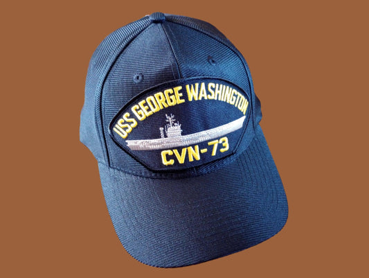 USS GEORGE WASHINGTON CVN-73 NAVY SHIP HAT U.S MILITARY OFFICIAL BALL CAP U.S.A