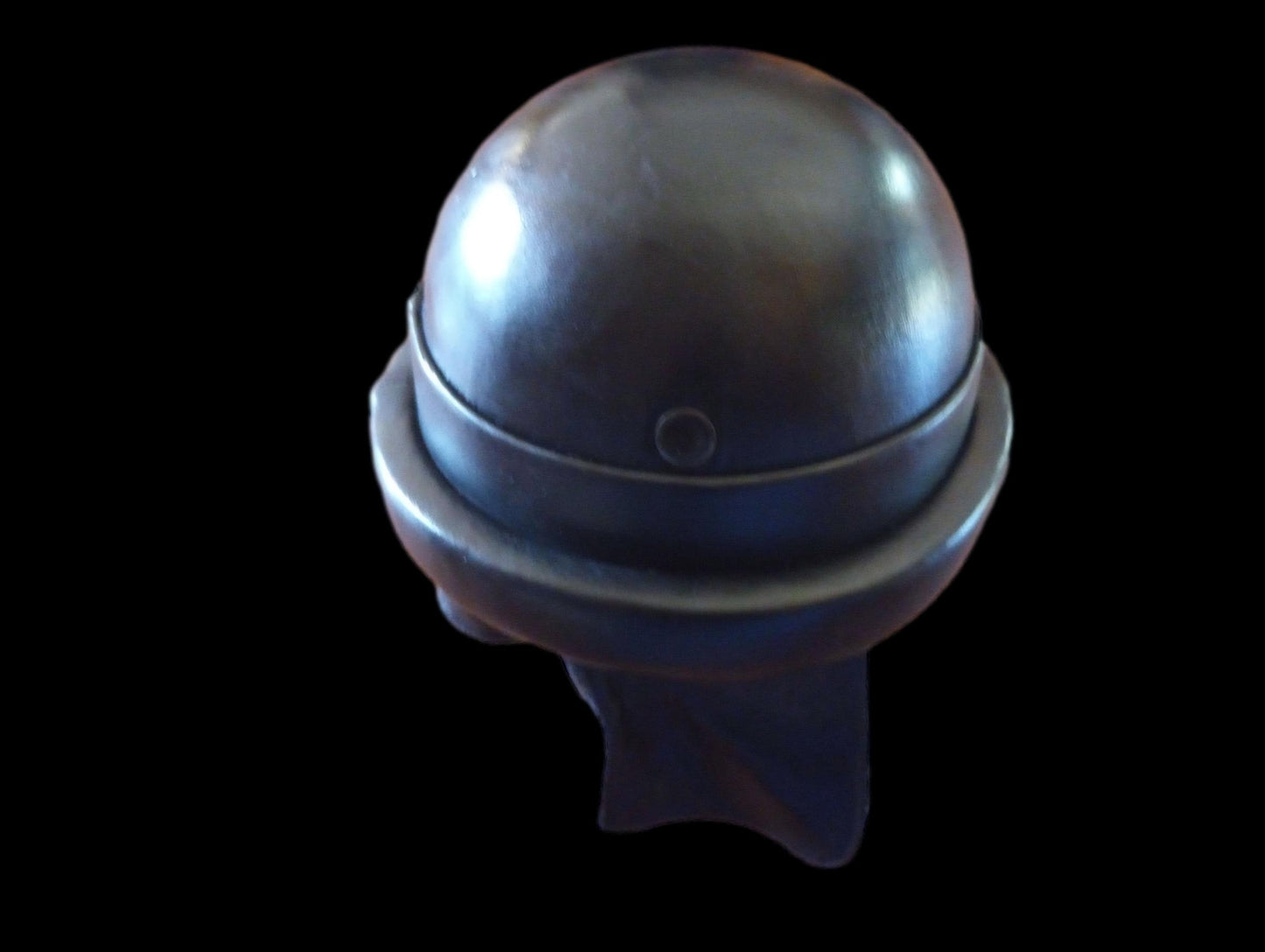 WWII OR POST WAR M-35 ITALIAN MILITARY LEATHER TANKERS HELMET ORIGINAL 1964