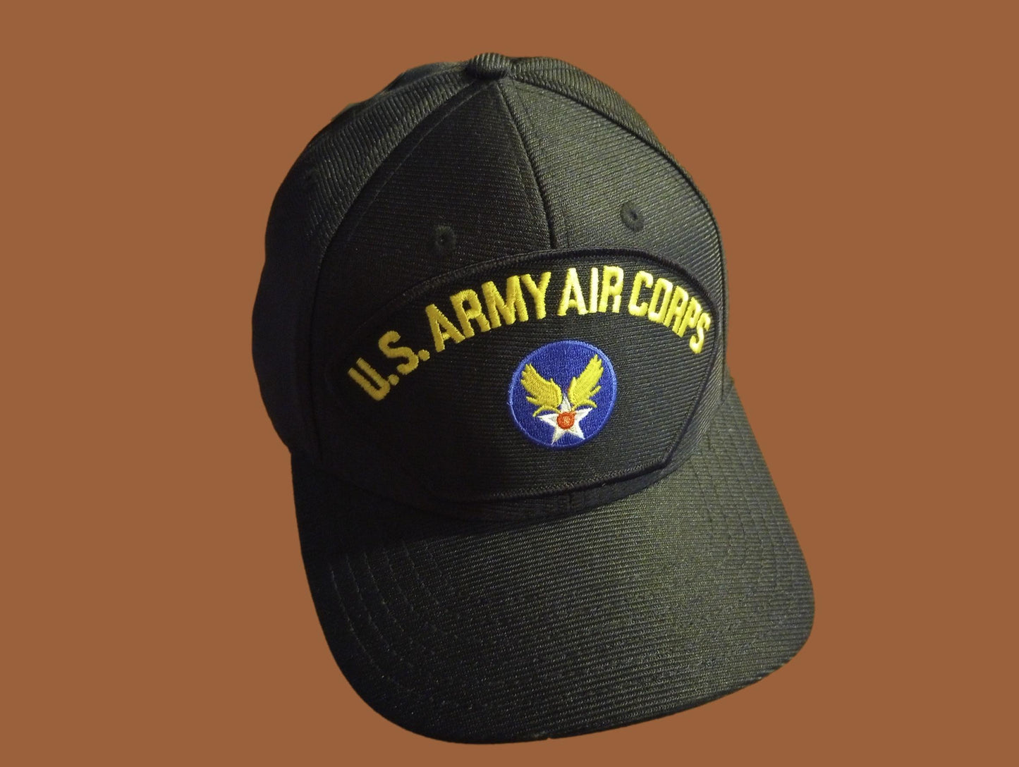 U.S ARMY AIR CORPS HAT U.S MILITARY OFFICIAL BASEBALL CAP U.S.A MADE