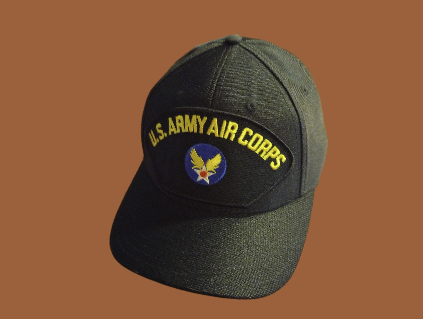 U.S ARMY AIR CORPS HAT U.S MILITARY OFFICIAL BASEBALL CAP U.S.A MADE