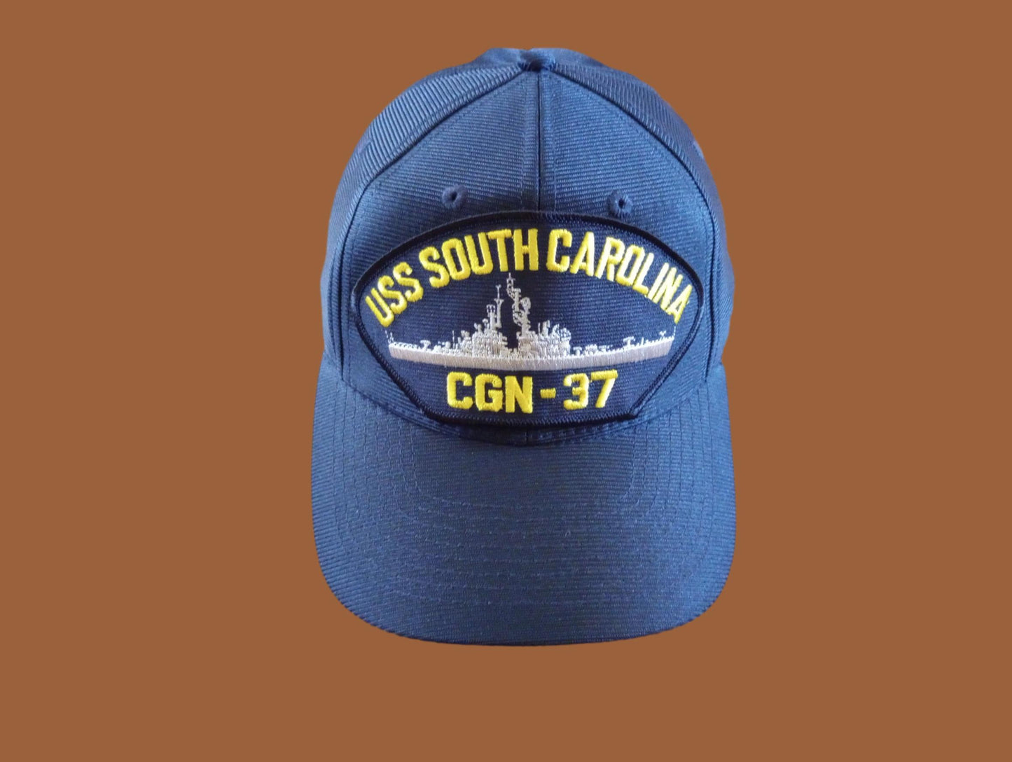 USS SOUTH CAROLINA CGN-37 U.S NAVY CRUISER SHIP HAT OFFICIAL MILITARY BALL CAP