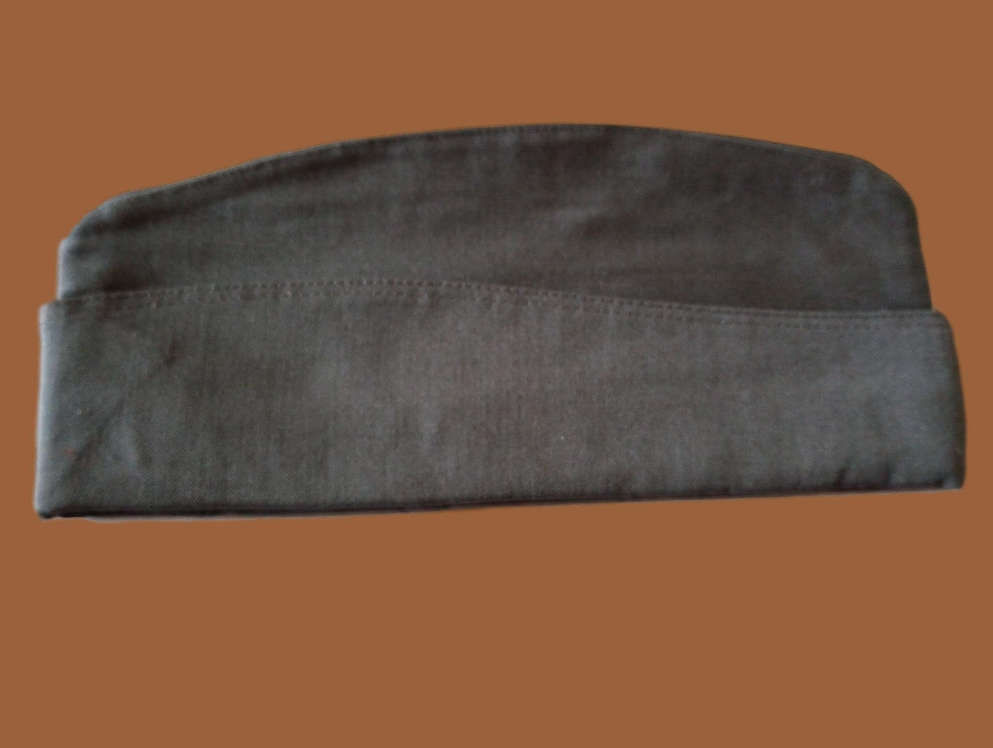 WWII NAVY OFFICERS DRESS OVERSEAS/GARRISON CAP HALSEY GRAY HALSEY GREY