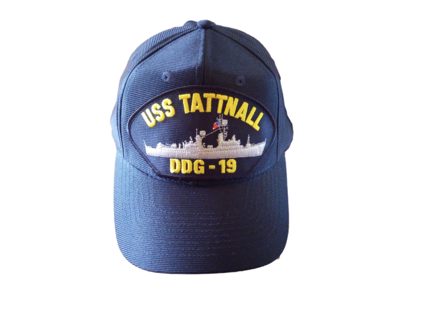 USS TATTNALL DDG 19 NAVY SHIP HAT U.S MILITARY OFFICIAL BALL CAP U.S.A MADE