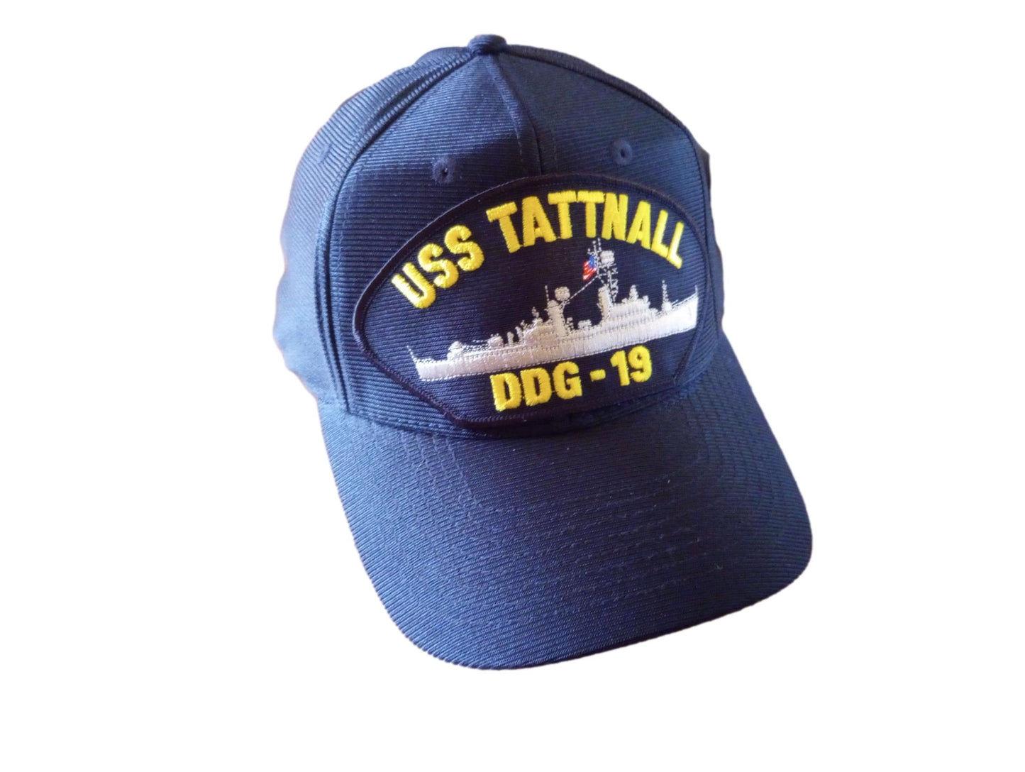 USS TATTNALL DDG 19 NAVY SHIP HAT U.S MILITARY OFFICIAL BALL CAP U.S.A MADE