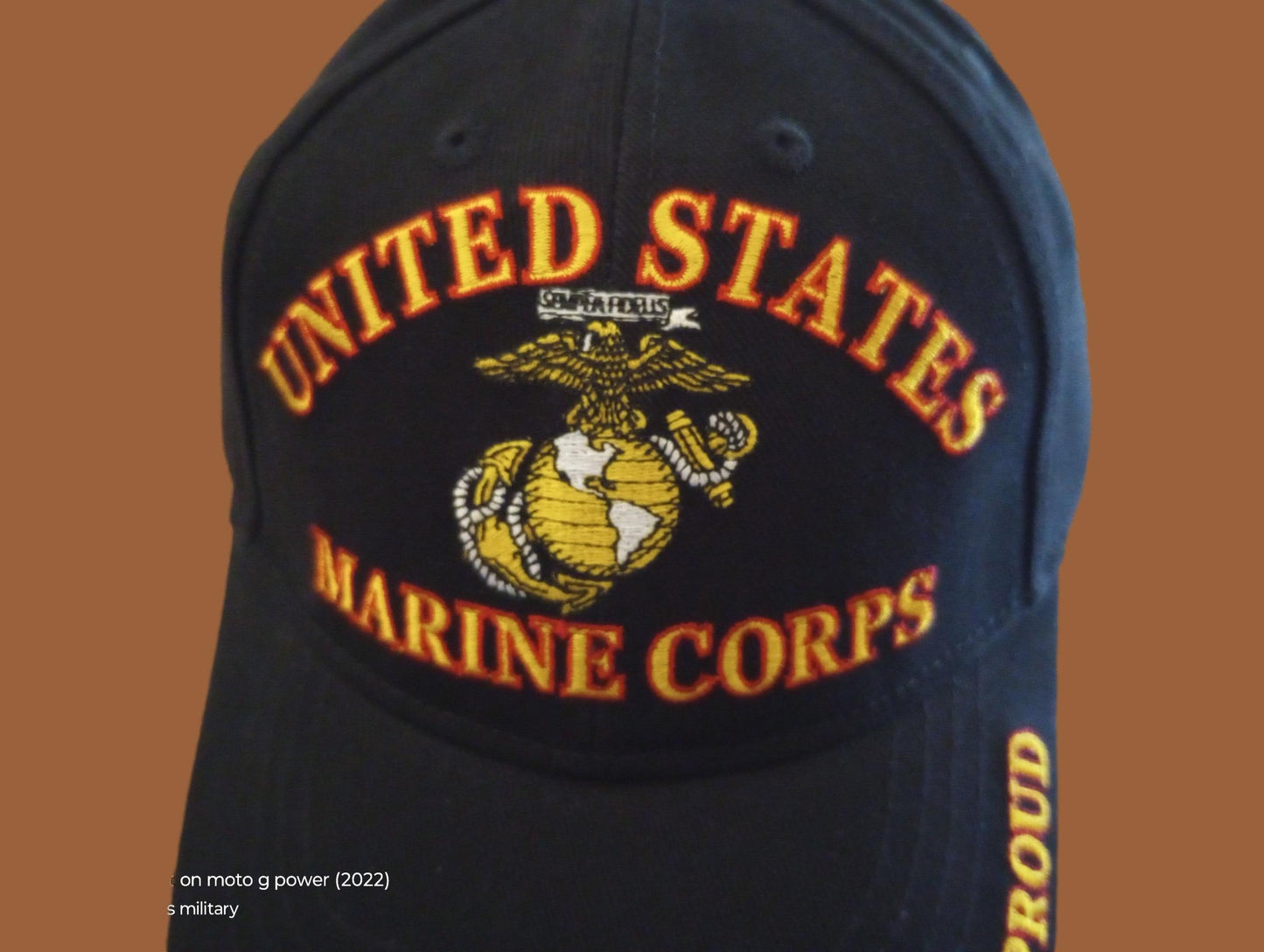 U.S Military Marine Corps the few the proud USMC Licensed Baseball Hat Cap