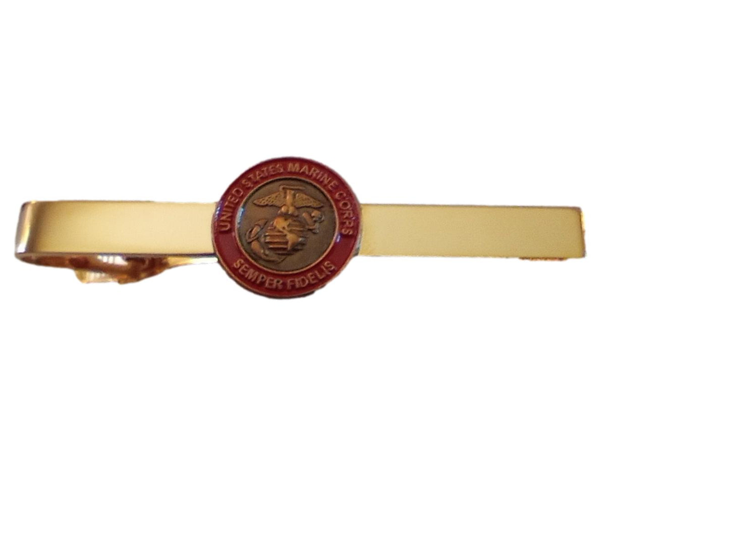 U.S MILITARY MARINE CORPS SEMPER FIDELIS TIE BAR OR TIE TAC SEMPER FI U.S MADE