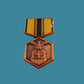 U.S MILITARY AIR FORCE COMMENDATION MEDAL HAT LAPEL PIN MINIATURE SIZE