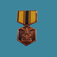 U.S MILITARY AIR FORCE COMMENDATION MEDAL HAT LAPEL PIN MINIATURE SIZE
