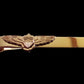 U.S MILITARY NAVY TIE BAR TIE TAC U.S.M.C NAVAL AVIATION PILOT WINGS CLIP ON